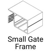 Knotwood Gate Frame Small 66mm x 40mm x 6500mm